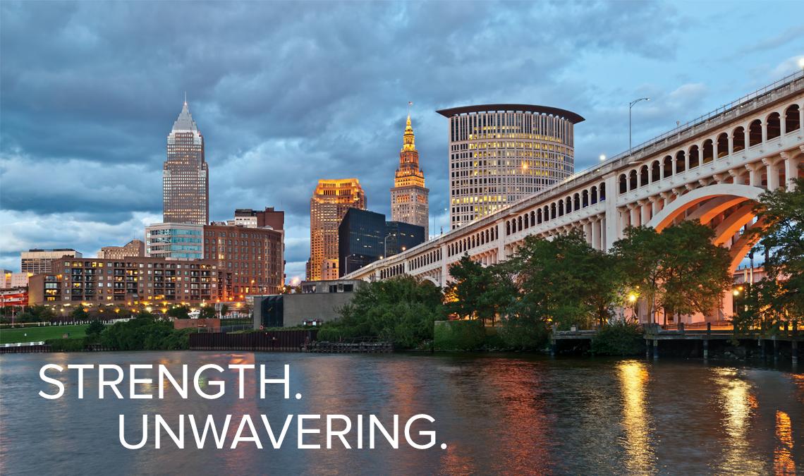 BUA Strength Unwavering - Cleveland Skyline