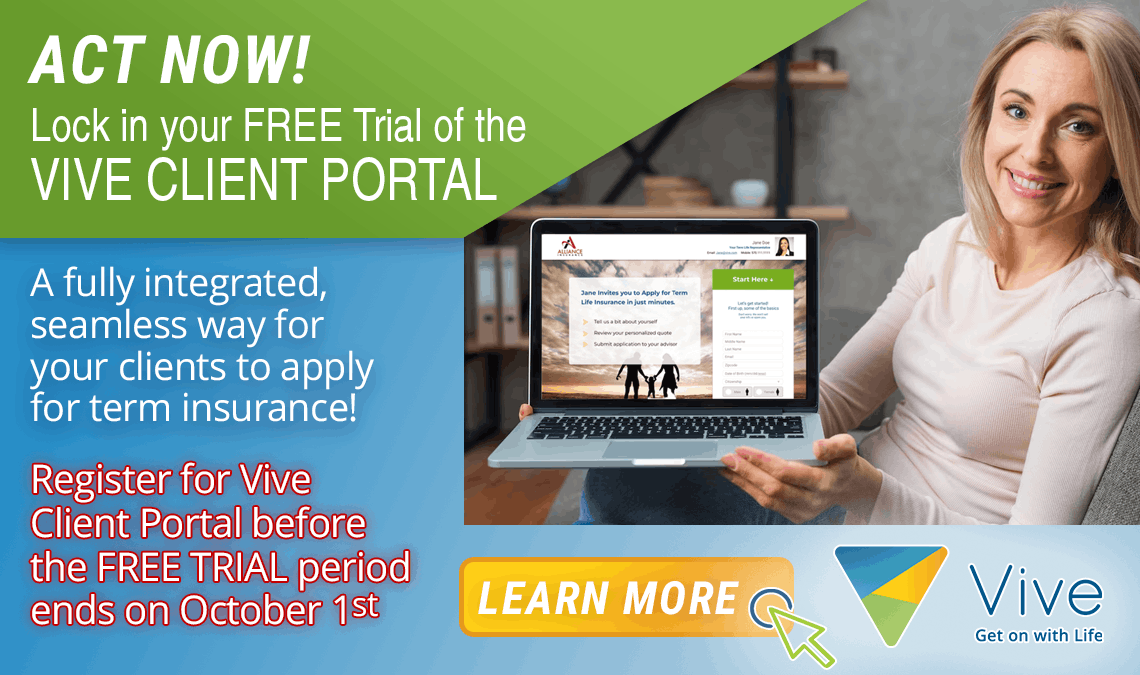 Vive Client Portal Free Trial Ending